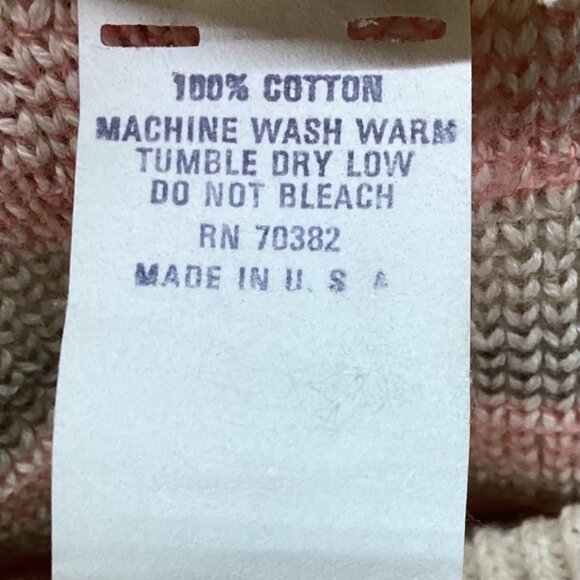 Vintage fair isle geometric kint sweater by Christopher & Banks  Size Large - Picture 7 of 7